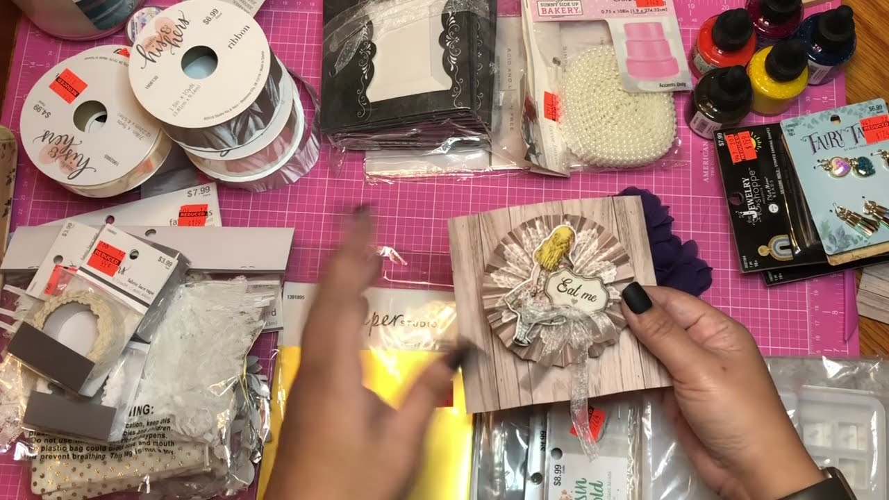 Hobby Lobby Haul /Clearance Inspiration Projects - Prt.1
