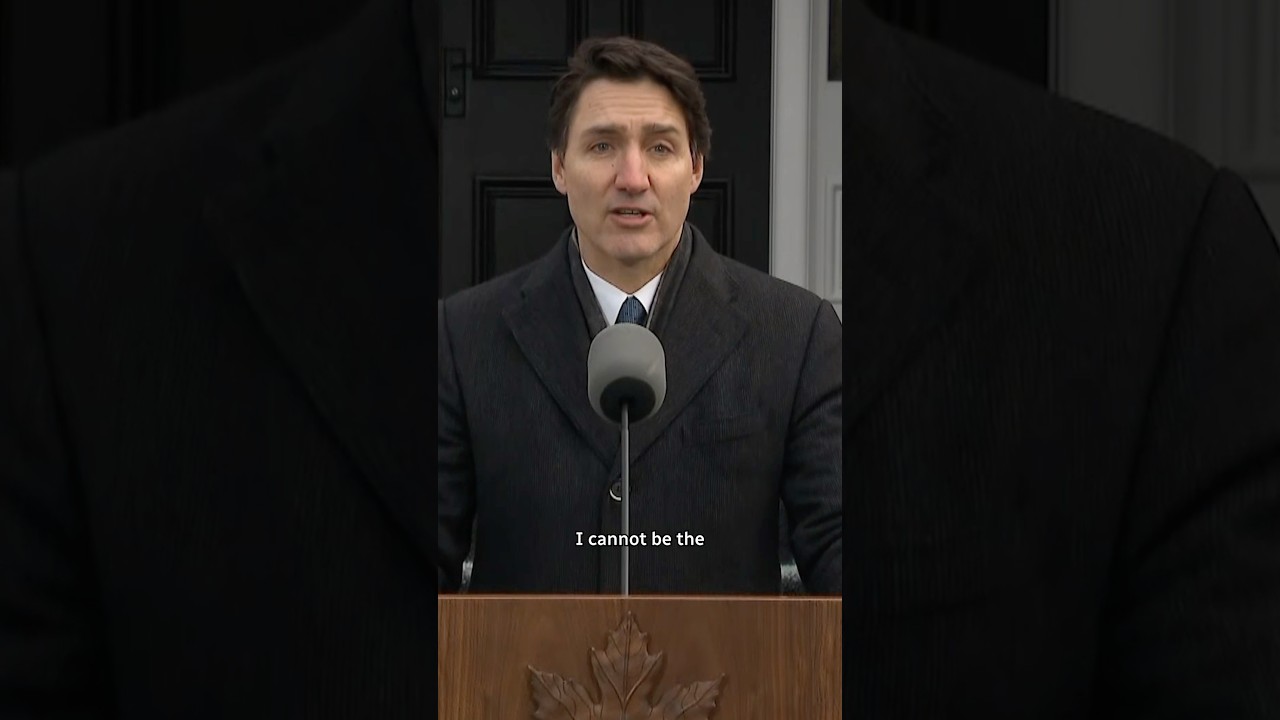 Justin Trudeau announces his resignation