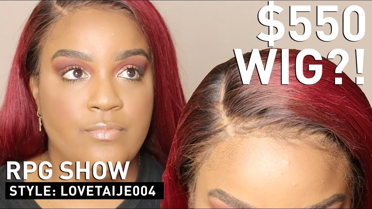 I SPENT $550 ON A RED RPG SHOW WIG! | LOVETAIJE004 UNBOXING + REVIEW 2018 | itsagoldenlifestyle