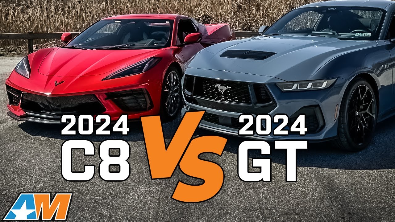 2024 C8 Corvette VS 2024 Mustang GT - Which is Better??