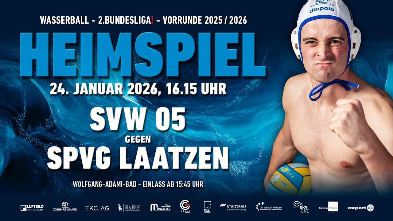 Wasserball 2. Bundesliga: SV Würzburg 05 - SPVG Laatzen