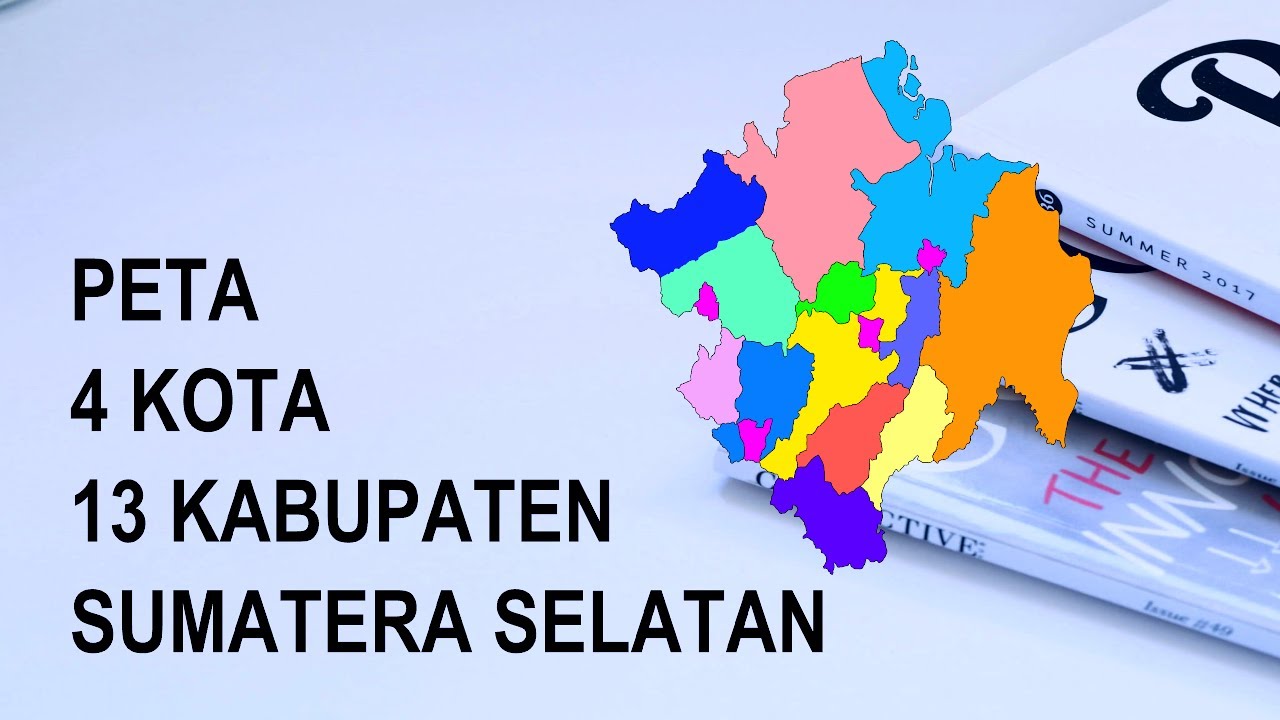PETA PROVINSI SUMATERA SELATAN