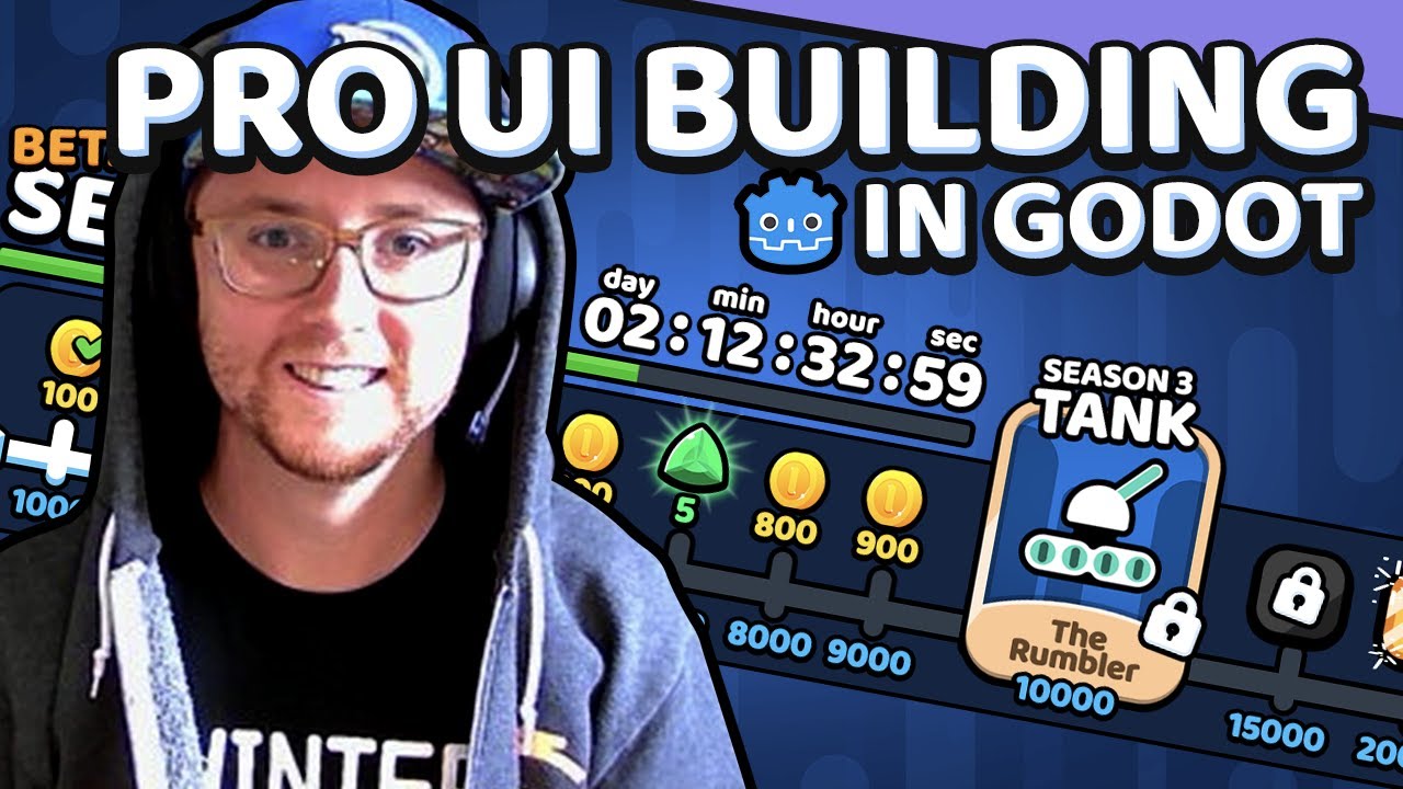 [DEVSTREAM] PRO GAME DEV polishing Complex UI in Godot
