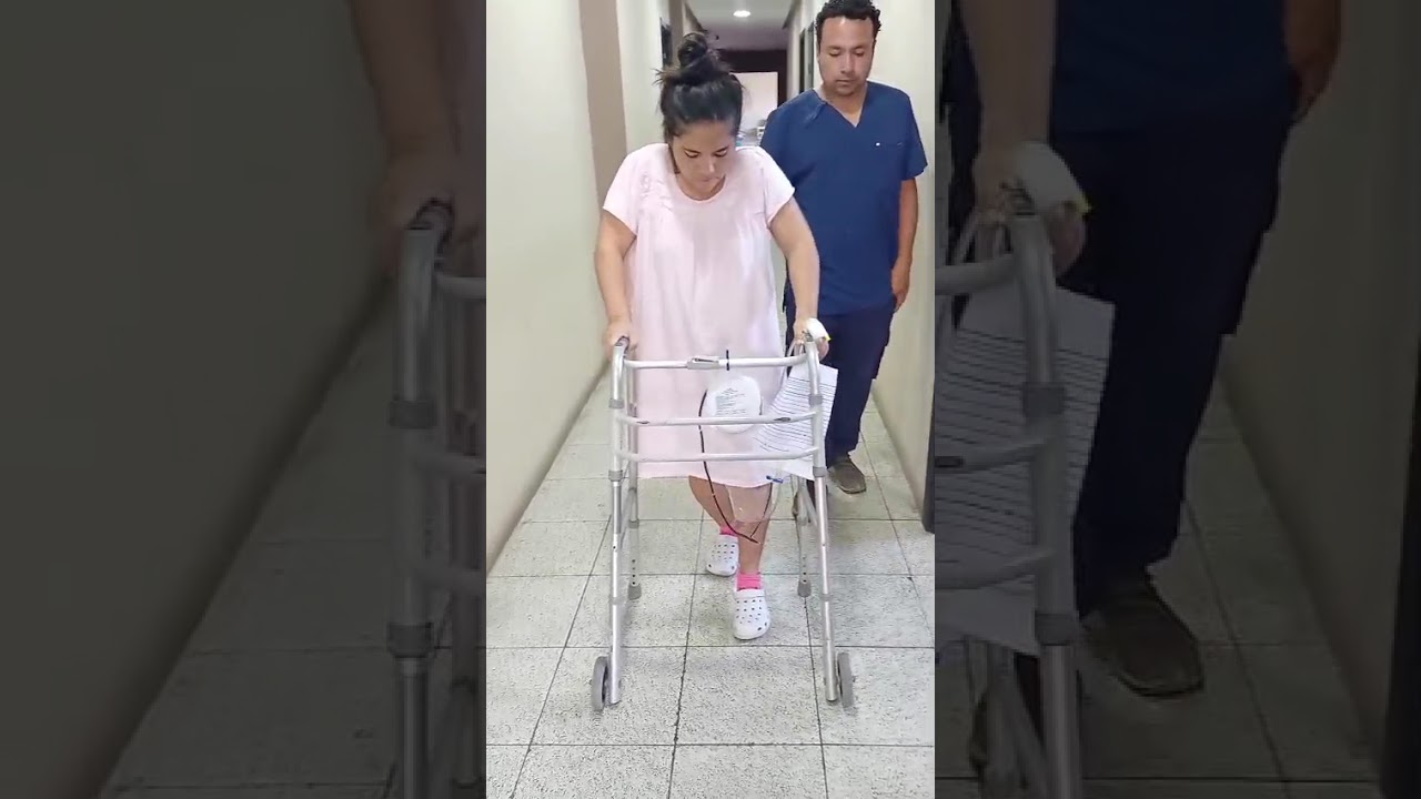 ¡Mira! Doña Esperanza Ya Puede Caminar