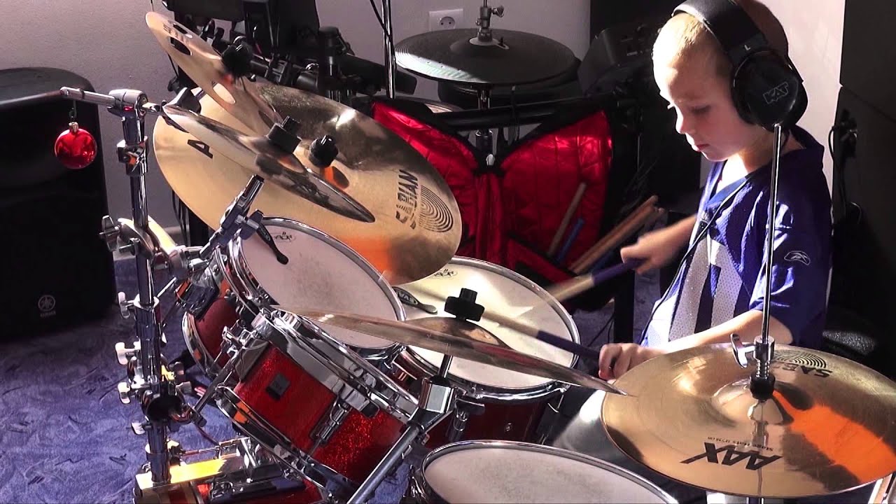 🎵 Szymon Urbanowicz I 5 Year Old I Best Polish Drummer I Drum Cover I Taye GoKit I Groove Chops
