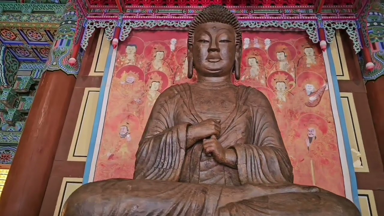 보림사 철조 비로자나불좌상 국보 117호
