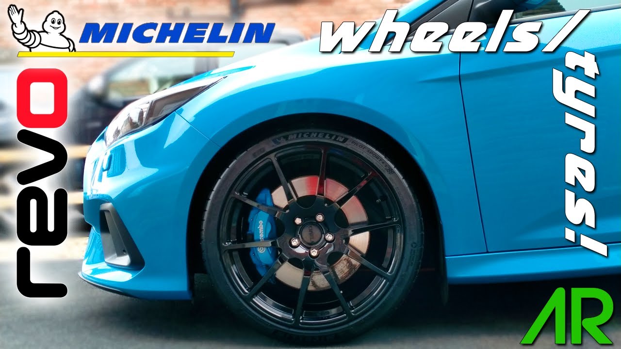 Установка дисков REVO RF019 и шин MICHELIN PILOT SPORT 4S! | FOCUS RS