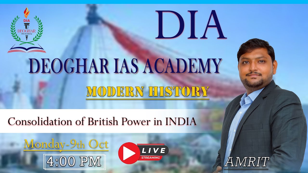 Consolidation of British Power in INDIA | Policies | Wars | Ideologies