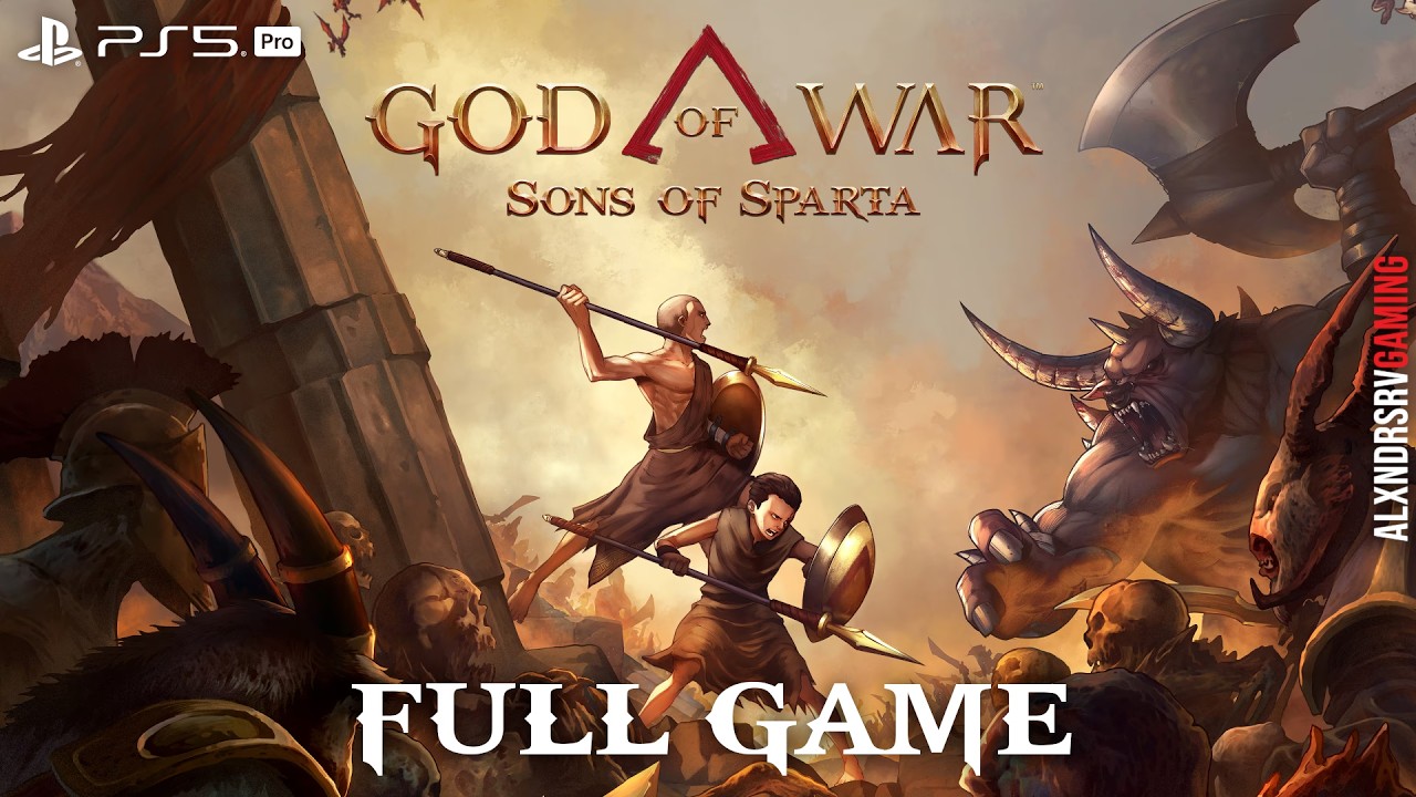 GOD OF WAR SONS OF SPARTA Gameplay Walkthrough FULL GAME 4K 60FPS PS5 Pro No Commentary