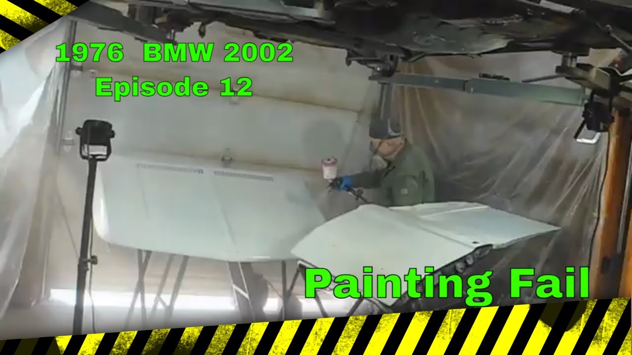 1976 BMW 2002 Engine Bonnet, Trunk Lid and Driver Door .... Failure ...Episode12