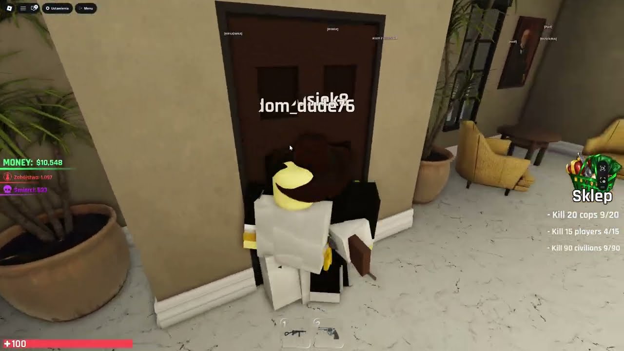 Roblox WYCIECZKA DO BANKU CZYŚCIMY SEJF