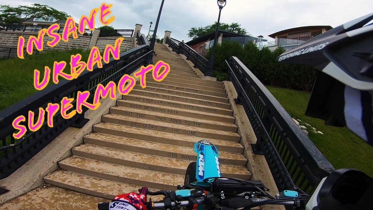Insane Urban Supermoto ft. @supermotardedforever  || Supermoto Shenanigans! || 2019