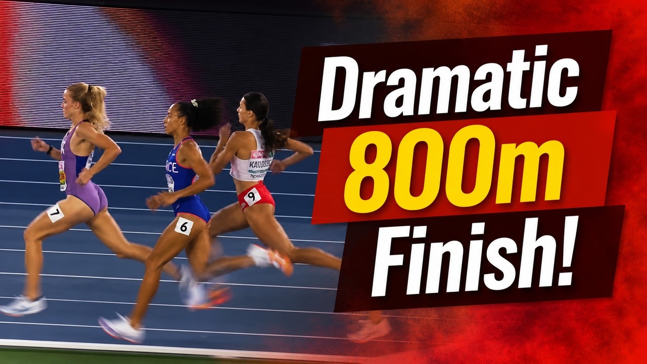 Keely Hodgkinson DEFENDS Title in Dramatic 800m Finish!