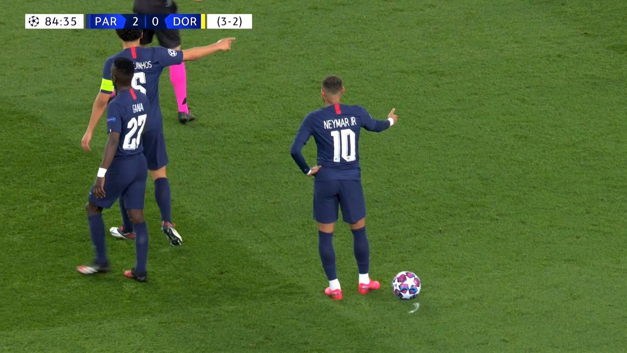 Neymar vs Borussia Dortmund ● English Commentary ● UCL 2019/2020 HD 1080i
