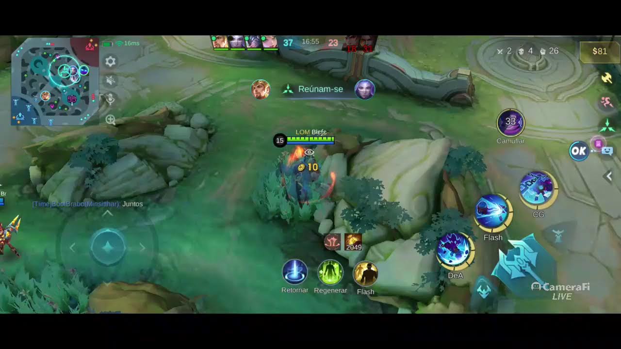 MOBILE LEGENDS em busca da play