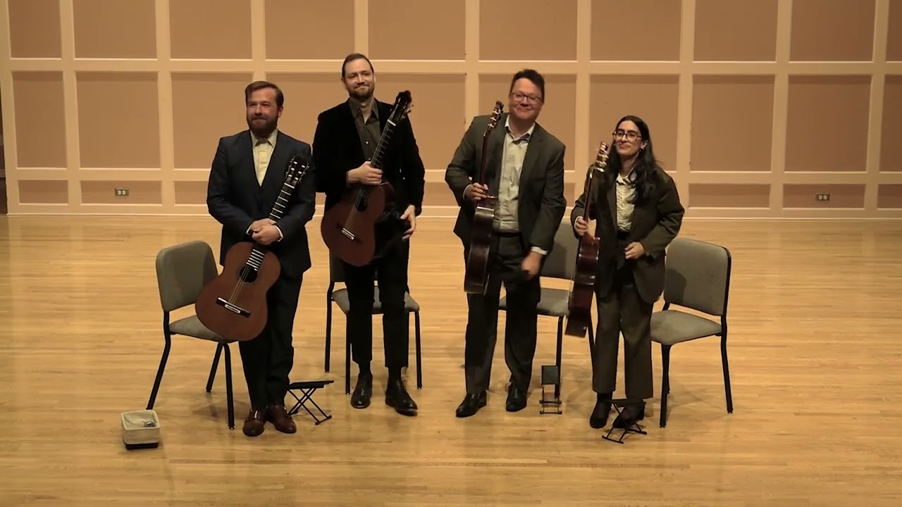 Mela Guitar Quartet Presented by the Minnesota Guitar Quartet - Part One