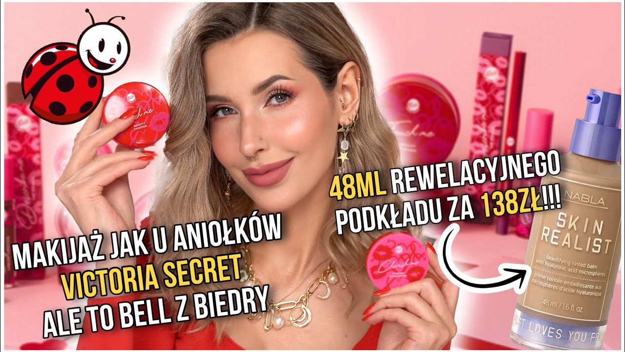 Różowy puder za 19zł, konturówka idealna za 15zł- WALENTYNKOWA KOLEKCJA Z BIEDRY i boski podkład😍