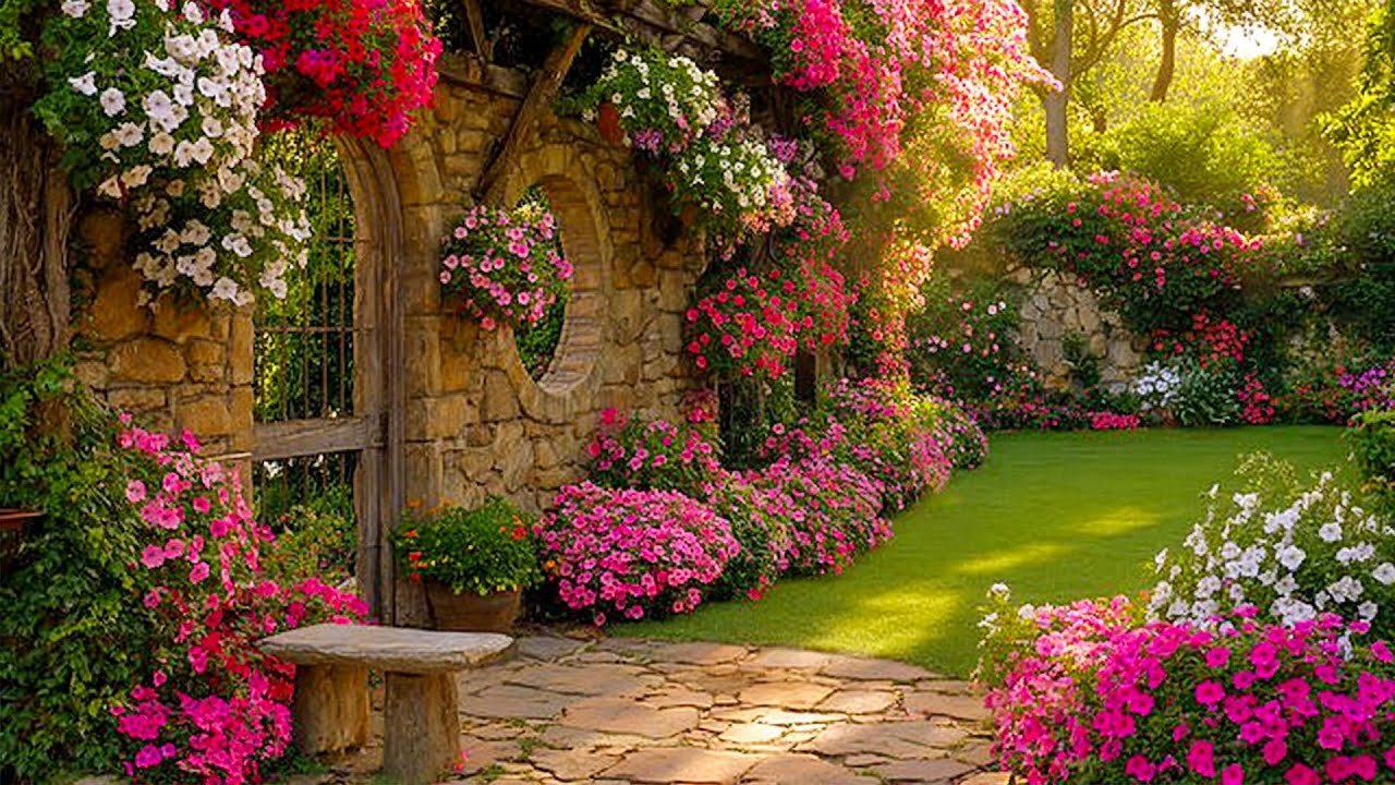 Rose Garden Tour | Explore the Beauty of Blooming Roses and Elegant Garden Design