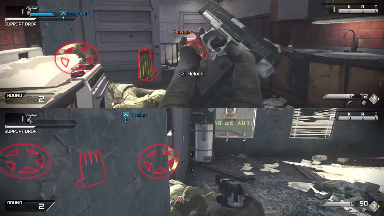 cod ghost safeguard glitch on containment (easy high rounds)