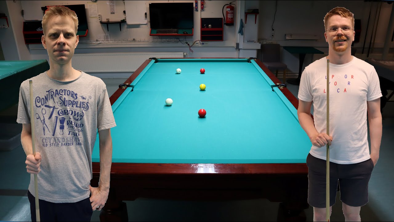 Kaisa billiards: Alex - Jarkko match nr 2