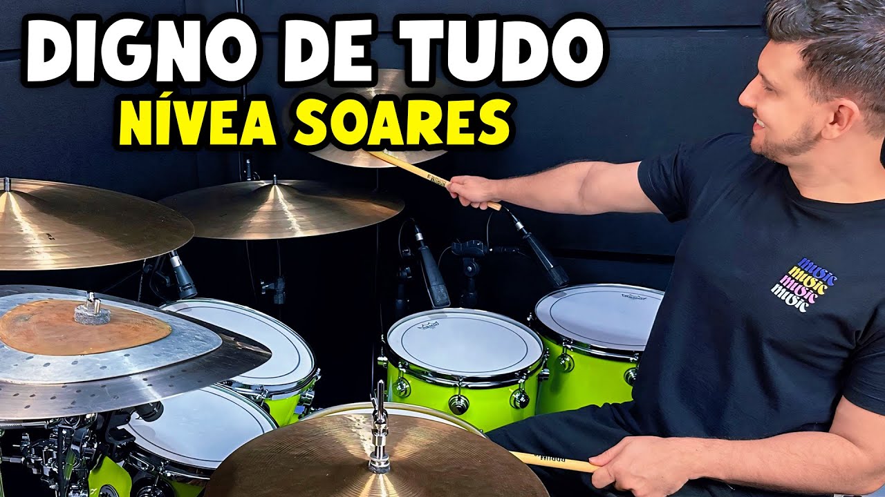 Digno De Tudo - Nívea Soares (Drum Cover)