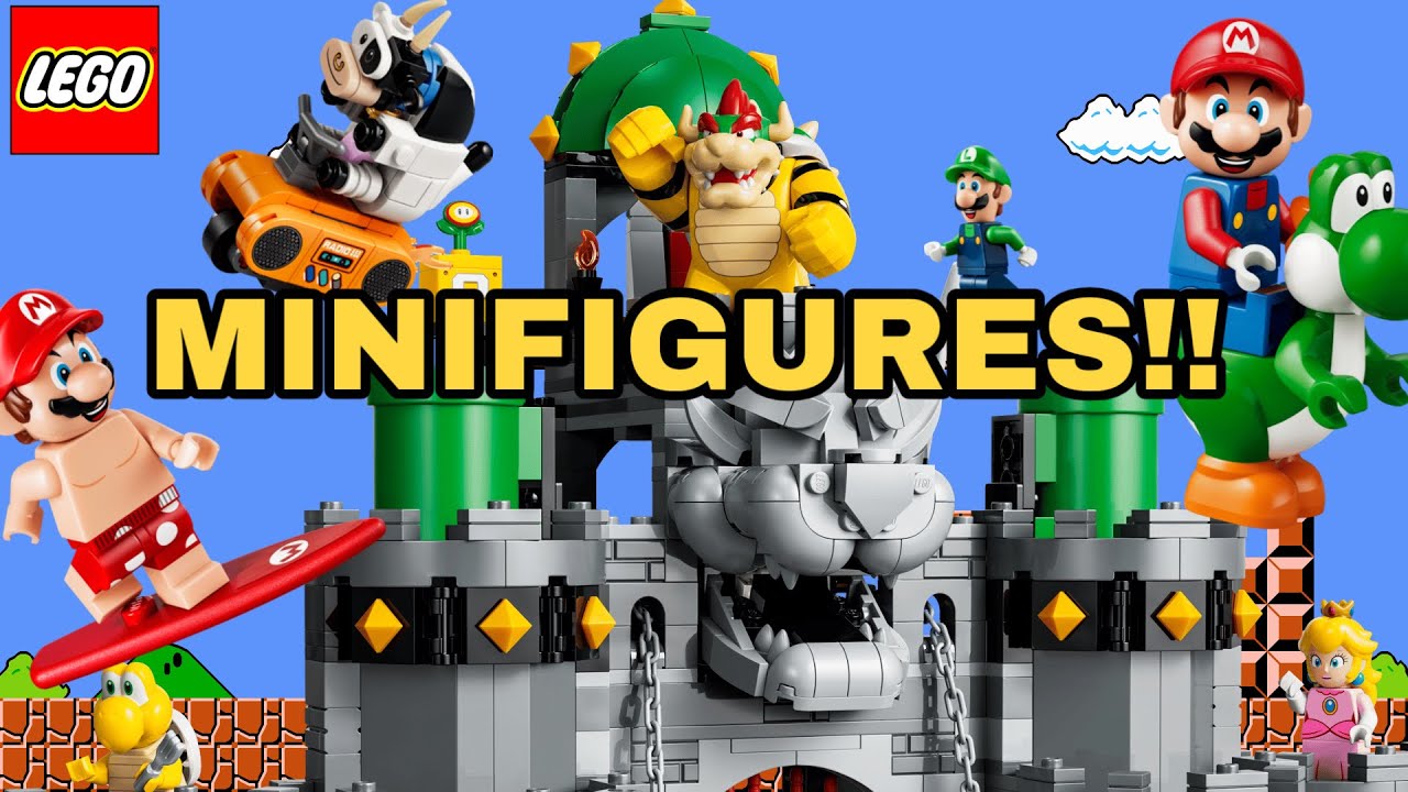 Наборы LEGO Super Mario 2027 С МИНИФИГУРКАМИ!!