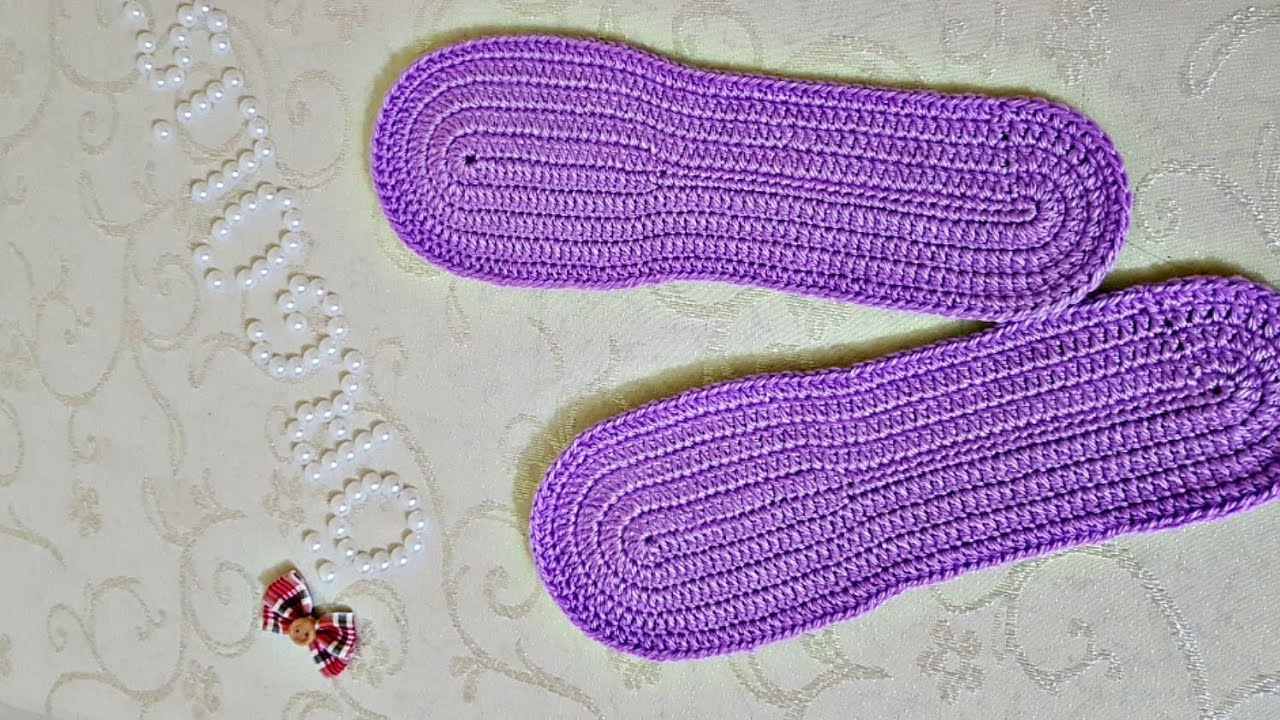 37 - 38 Numara Patik Taban Yapımı((Detaylı Anlatım-Açıklamalı Tarif))