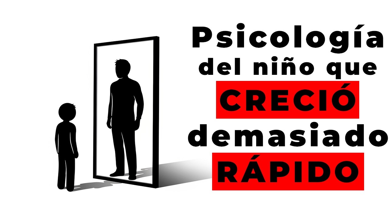 El trauma del Nino Bueno Por que crecer rapido  te rompio