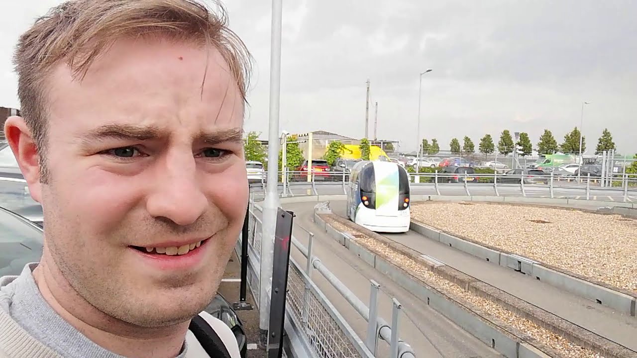 A trip to the future on the Heathrow Airport Ultra Pods!