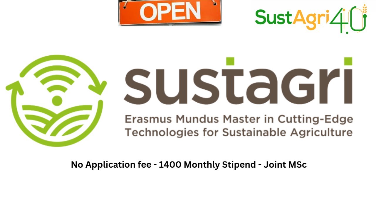 Erasmus Mundus Sustagri | Стипендия | Срок подачи заявок | Требования | Критерии отбора