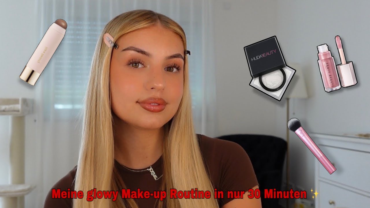 Meine aktuelle Glowy Make-up Routine in 30 Minuten￼✨🤍 | Joline Elisa