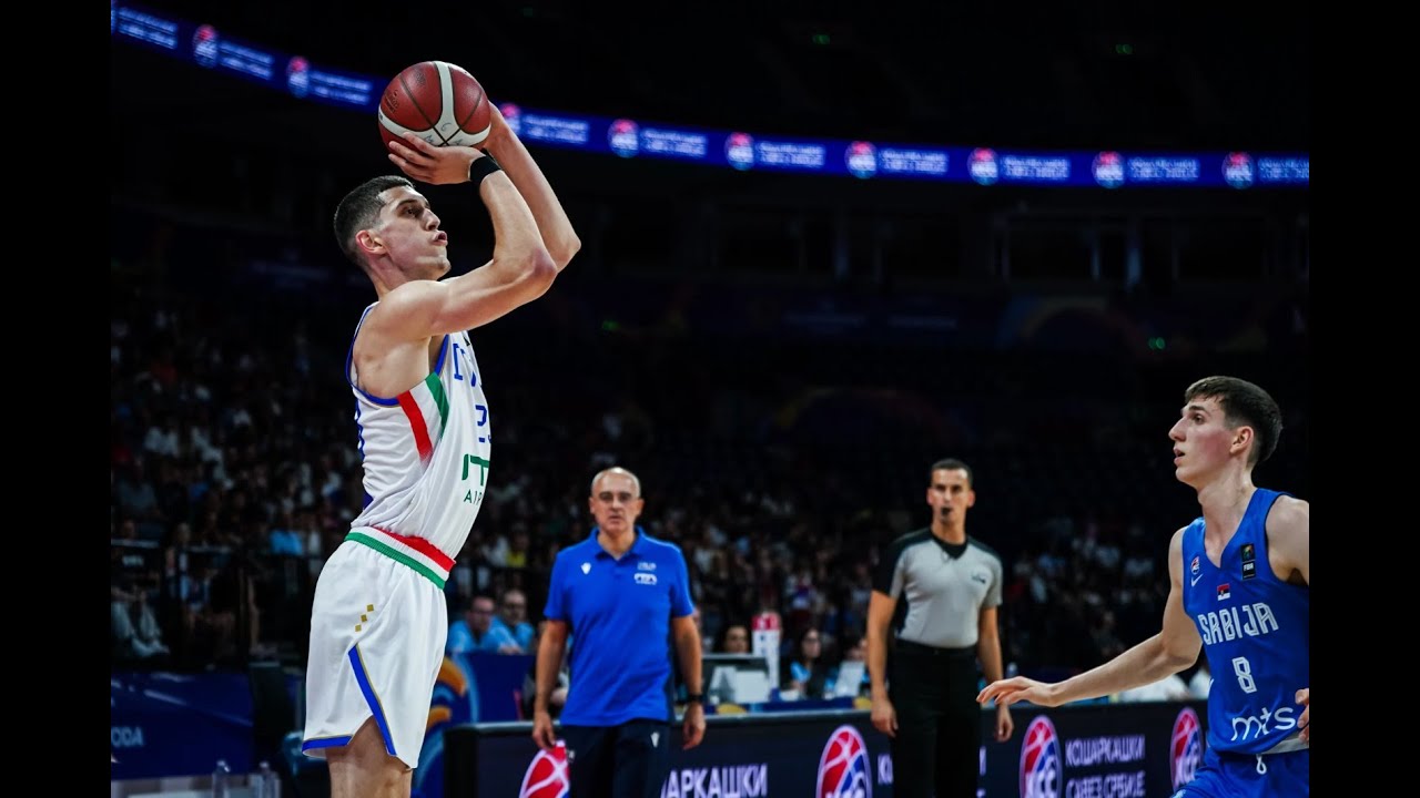 Diego Garavaglia (07') vs. Serbia | 24 PTS, 8 STL, 33 EFF | FIBA U18 EuroBasket 2025