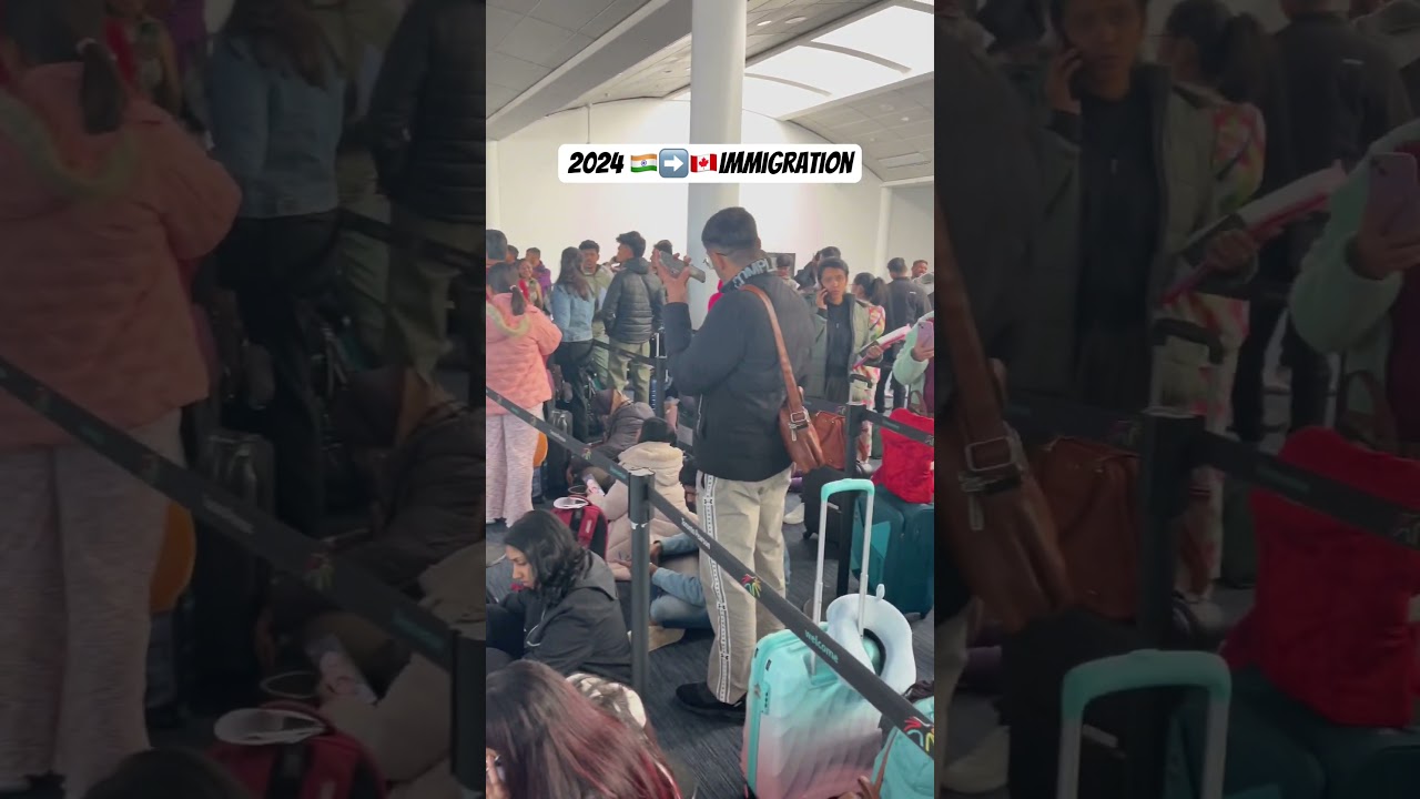 Immigration Toronto airport #Canada immigration#canadalife #studentvisa #immigrants #toronto