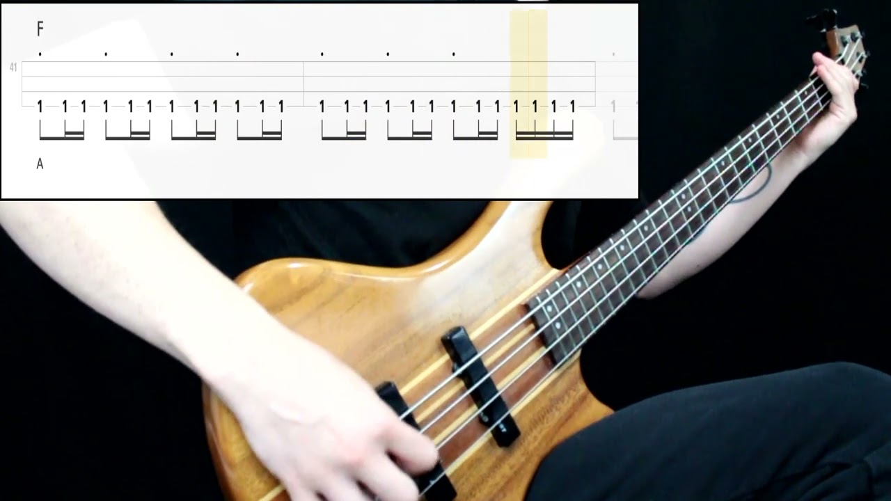Mario Kart 64 (Kenta Nagata) - Victory Lap (Bass Cover) (Play Along Tabs In Video)