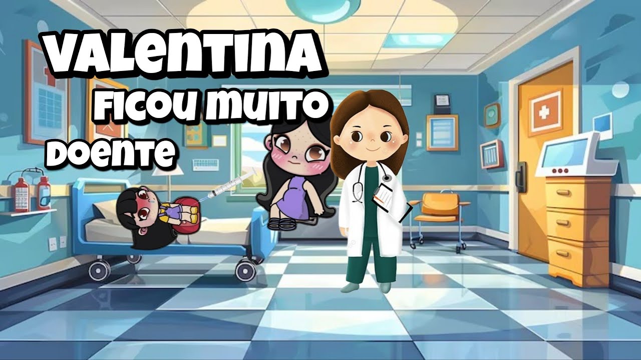 A VALENTINA FICOU DOENTE! 🤒💔 (Tive que cuidar dela!)