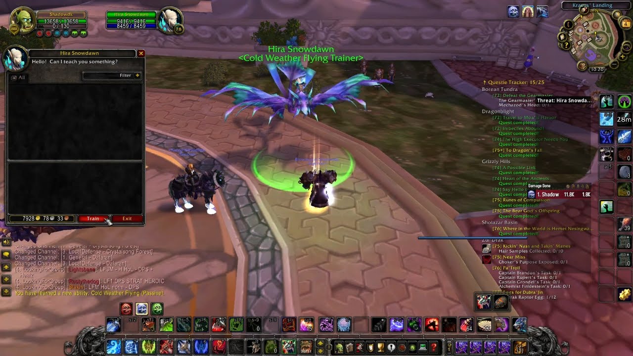 Unlock Cold Weather Flying at Northrend