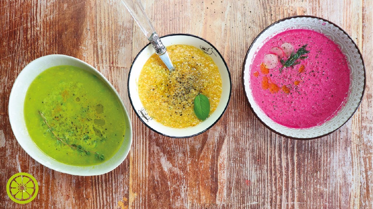 Sopas frías #2 | 3 recetas sanas, fáciles y deliciosas para el verano
