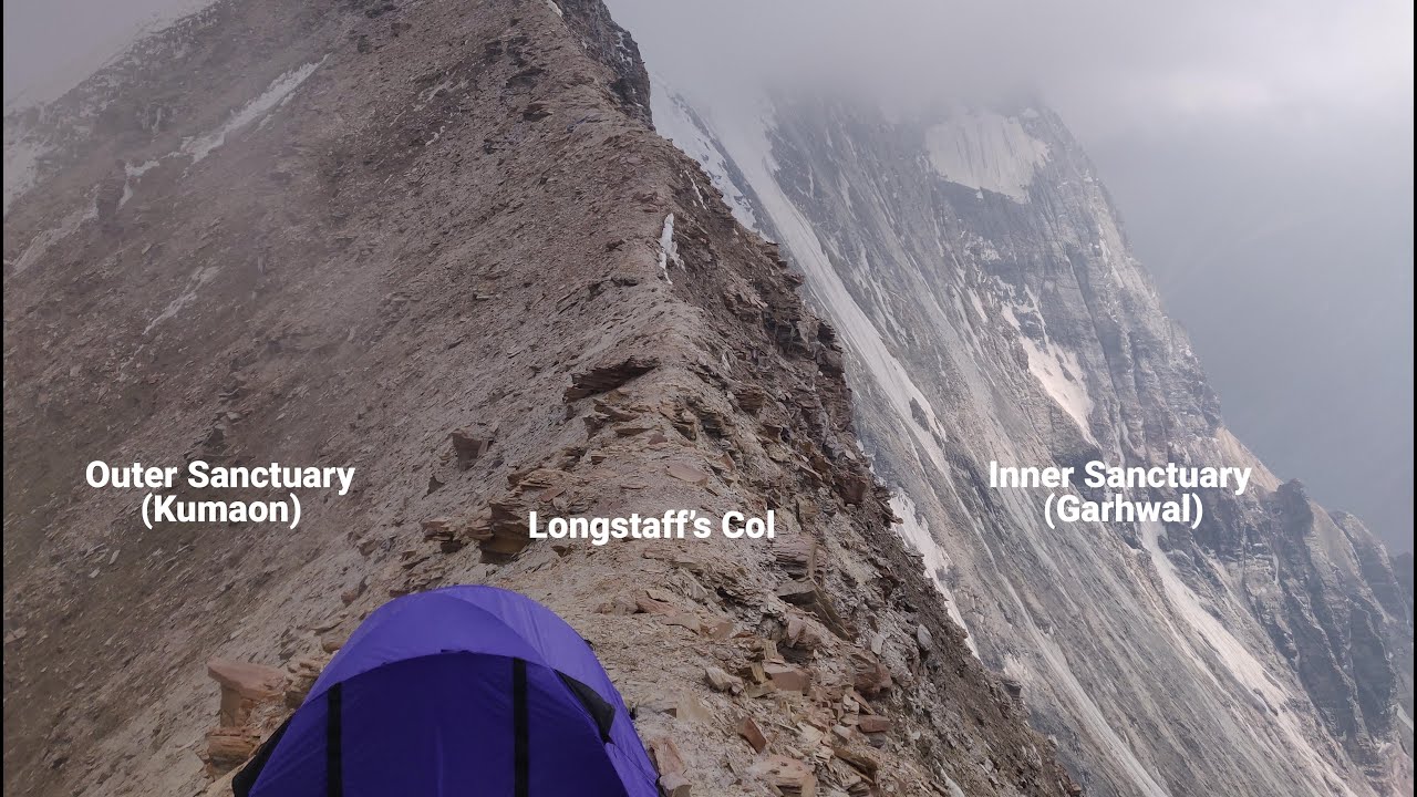 A climb up Longstaff's Col and a peek inside Nanda Devi Inner Sanctuary| With some Film Music