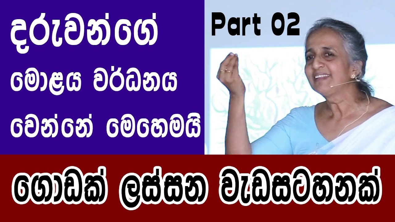දරුවන්ගේ මනස වර්ධනය කරන්නේ මෙහෙමයි | Dr. Charika Marasinghe | Part 02 | මව් කුස තුල ඔබේ දරුවා | KMJ