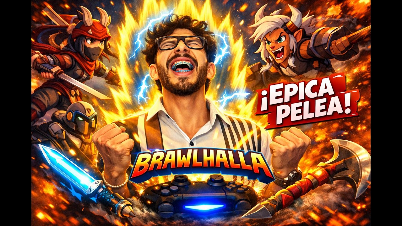TENGO QUE ALCANZAR EL SUPER SAYAJIN 2!! - BRAWLHALLA