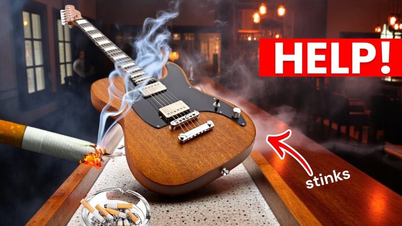 Guitar STINKS of Smoke / Tobacco (can i fix it?)