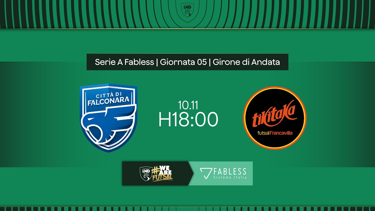 Okasa Falconara-TikiTaka Francavilla 3-3 | 5ª giornata | Serie A Fabless 2024/2025