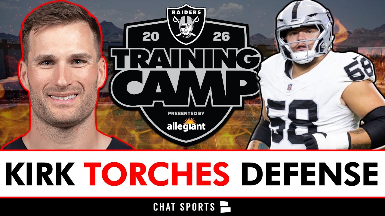 Kirk Cousins TORCHES Defense! Raiders Training Camp Practice News Ft. Jackson Powers-Johnson Injury
