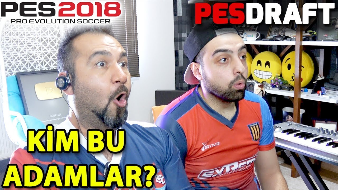 KİM BU ADAMLAR? (TANIYAMAYACAKSINIZ) | PES 2018 PESDRAFT