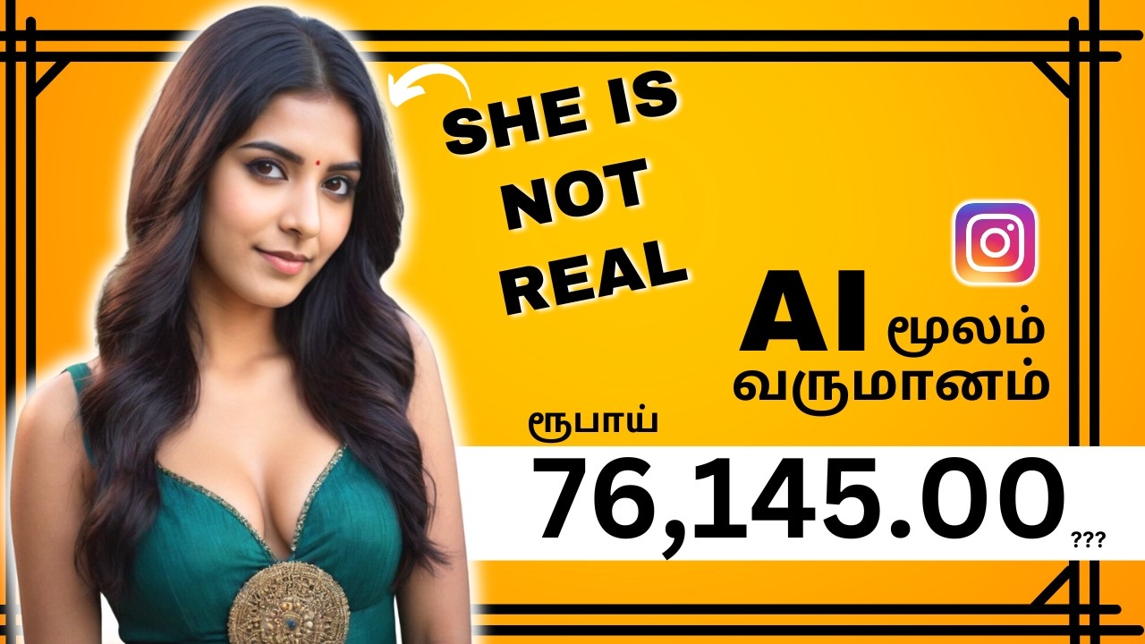 How to Make Money Online with AI Influencers | Step-by-Step Guide in Tamil.
