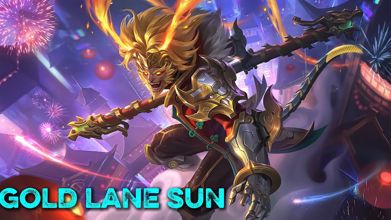Lord Sun but Gold Lane ! Mlbb Gameplay
