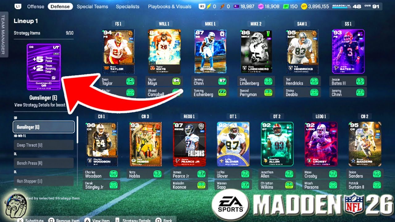 MADDEN 26 ULTIMATE TEAM ЛУЧШИЕ СТРАТЕГИЧЕСКИЕ КАРТЫ, КОТОРЫЕ МОЖНО ИСПОЛЬЗОВАТЬ ПРЯМО СЕЙЧАС ДЛЯ ...