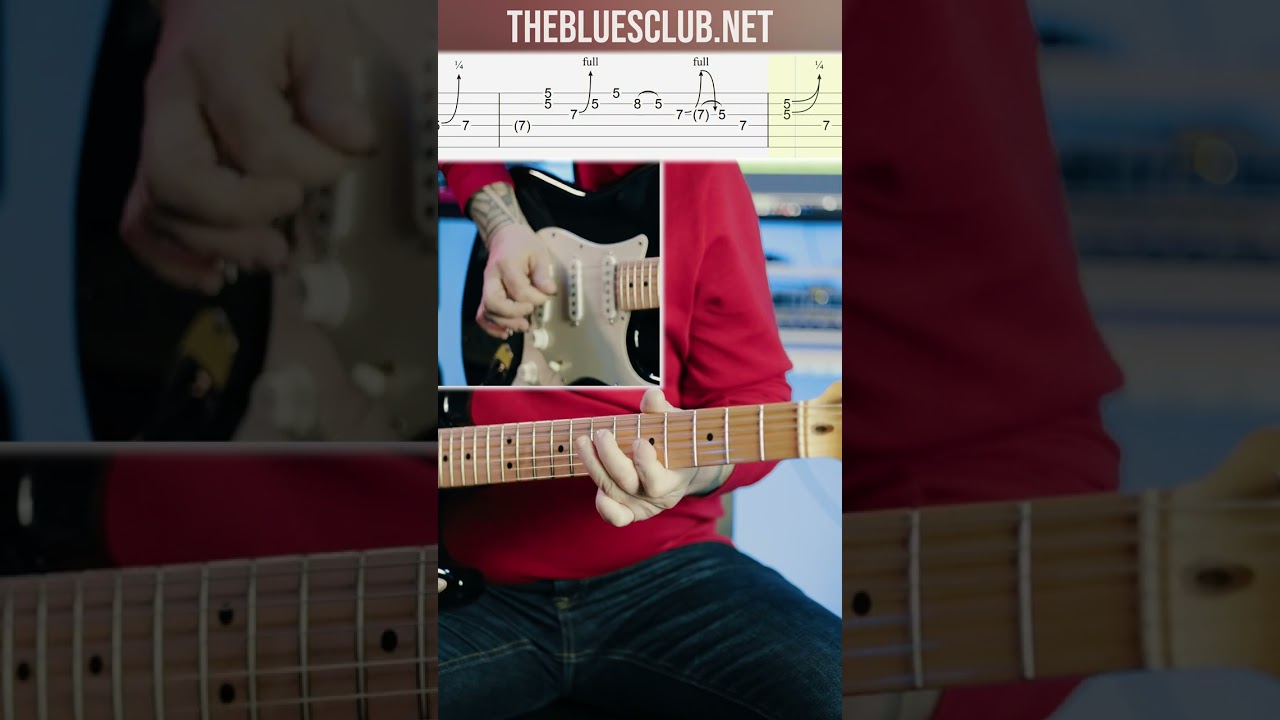 Short & SOULFUL BLUES ROCK Solo // DBL 546 #shorts