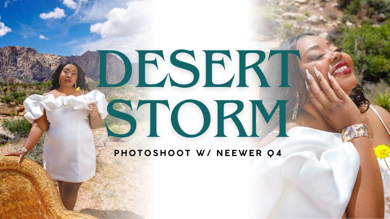 Desert Storm Birthday Shoot | @NeewerOfficial  Q4 w/ 30