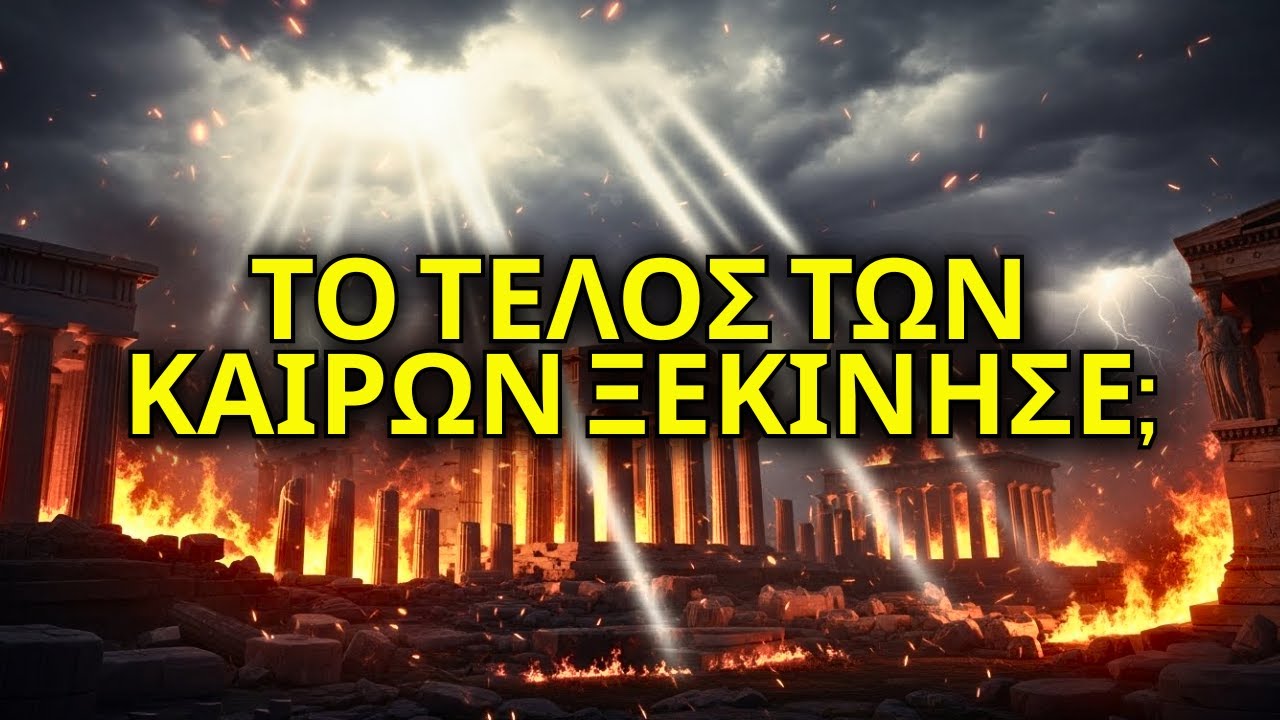 Η ΒΙΒΛΟΣ ΕΙΧΕ ΗΔΗ ΠΡΟΦΗΤΕΥΣΕΙ ΑΥΤΟ ΣΤΗΝ ΕΛΛΑΔΑ: ΕΧΕΙ ΗΔΗ ΑΡΧΙΣΕΙ ΤΟ ΤΕΛΟΣ ΤΩΝ ΧΡΟΝΩΝ;
